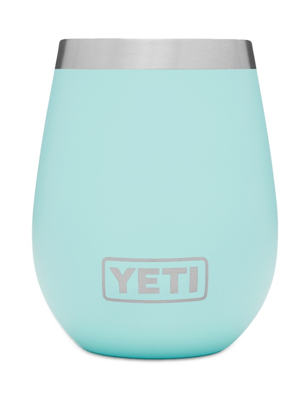 NWT Yeti Rambler 10oz Wine Tumbler Seafoam Stainless Steel Insulated Cup No Lid